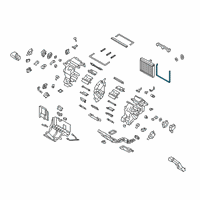 OEM 2019 Kia K900 Insulation Diagram - 97258D2600