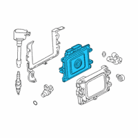 OEM 2020 Honda Civic CONTROL MODULE, POWERTRAIN (REWRITABLE) Diagram - 37820-5AN-A31