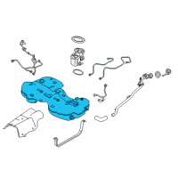 OEM Infiniti QX30 Tank Assy-Fuel Diagram - 17202-5DC1A