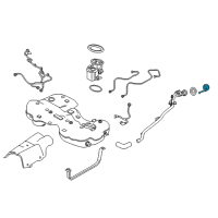 OEM 2019 Infiniti QX30 Filler Cap Assembly Diagram - 17251-5DC0A