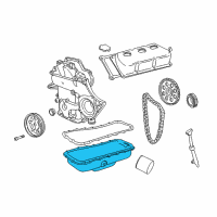 OEM Chrysler Grand Voyager Pan-Engine Oil Diagram - 4648930AA