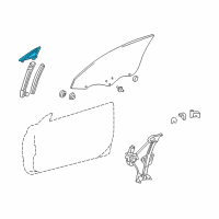 OEM 2006 Toyota Solara Weatherstrip Diagram - 67864-AA010