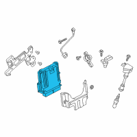 OEM 2019 Ford EcoSport ECM Diagram - HN1Z-12A650-A