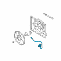 OEM Kia Optima Resistor Diagram - 253852E100