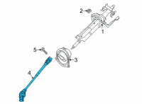 OEM 2022 BMW 330i xDrive STEERING SPINDLE BOTTOM W/DO Diagram - 32-30-6-862-088