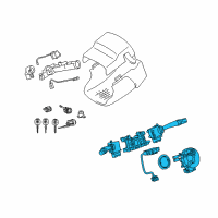 OEM Toyota Solara Combo Switch Diagram - 84310-06301