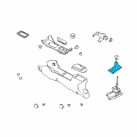 OEM 2011 Ford Focus Shift Boot Diagram - 8S4Z-7277-A