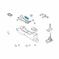 OEM Ford Boot Diagram - 8S43-2A713-AA