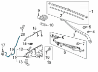 OEM 2022 Acura MDX TUBE Diagram - 76861-TYA-A11