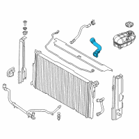 OEM 2014 BMW ActiveHybrid 3 Coolant Hose Diagram - 17-12-7-639-559