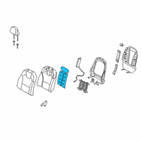 OEM Kia Telluride Pad U Diagram - 88370S9010