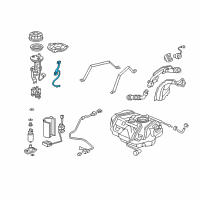 OEM Honda Accord Wire, Lead Diagram - 16016-SDA-A00