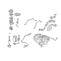 OEM Acura MDX O-Ring Diagram - 17041-S5A-930