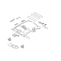 OEM 2003 Kia Optima Lamp Bulb-Halogen Diagram - 1864710001