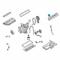 OEM Dodge Viper Cap-Oil Filler Diagram - 4648832AA