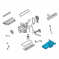 OEM 2004 Dodge Ram 1500 Pan-Engine Oil Diagram - 5037413AF