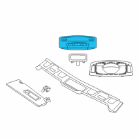 OEM BMW M235i Interior Light, Front Diagram - 61-31-9-312-496