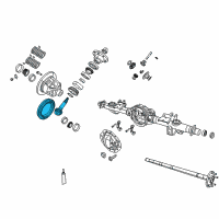 OEM 2013 Ram 1500 Gear Kit-Ring And PINION Diagram - 68088164AD