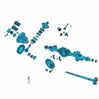 OEM Ram 1500 Classic Axle-Rear Complete Diagram - 68334751AG