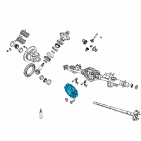 OEM Ram Cover-Differential Diagram - 68149270AA