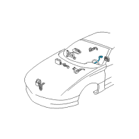 OEM Oldsmobile Cutlass Ciera Coil Assembly Diagram - 26041005