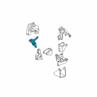 OEM Pontiac Vibe Bracket, Engine Mount Diagram - 88970161