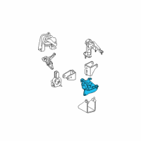 OEM Pontiac Side Mount Diagram - 88969090