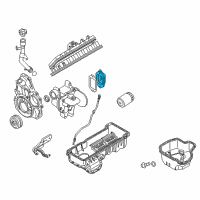 OEM Chevrolet Adapter Asm-Engine Oil Cooler Diagram - 98070157