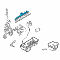 OEM 2007 Chevrolet Silverado 2500 HD Valve Cover Diagram - 98063039