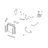 OEM Pontiac Inlet Tube Diagram - 12590844