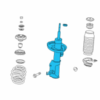 OEM 2016 Chevrolet Malibu Limited Strut Diagram - 23390200