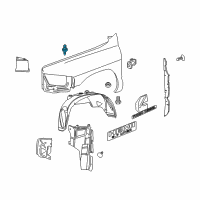 OEM 2020 Ram 2500 Ball Stud Diagram - 55364498AA
