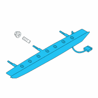 OEM BMW Z4 Third Stoplamp Diagram - 63-25-7-171-815