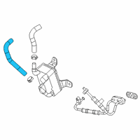 OEM Cadillac CT4 Inlet Hose Diagram - 24292361