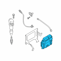 OEM 2019 Hyundai Tucson ELECTRONIC CONTROL UNIT Diagram - 39171-2GPA0