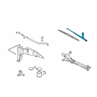 OEM 2007 Ford Focus Wiper Arm Diagram - 6S4Z-17526-AB