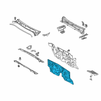 OEM 2016 Toyota Sequoia Dash Panel Diagram - 55101-0C101