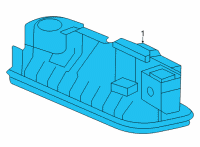 OEM Honda LIGHT ASSY-, LICENSE Diagram - 34100-T43-A21