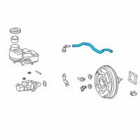 OEM 2019 Lexus UX200 Hose Check Valve To Diagram - 44772-12780