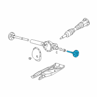 OEM 1999 Dodge Dakota Axle Shaft Diagram - 4882701