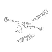 OEM 1998 Dodge Durango Snap Ring-Axle Shaft Diagram - 5252775