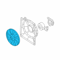 OEM Kia Sedona Fan-Cooling Diagram - 252314D900