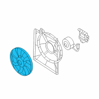 OEM 2006 Kia Sedona Fan-Cooling Diagram - 252314D900