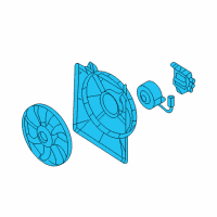 OEM Kia Sedona Blower Assembly Diagram - 253804D900