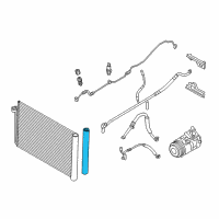 OEM BMW 640i Drier Insert Diagram - 64-50-9-202-689
