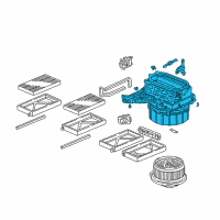 OEM Honda CR-V Blower Sub-Assy. Diagram - 79305-S5D-A01