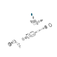 OEM 1999 Ford Crown Victoria Fan Switch Diagram - F7DZ-10884-AA