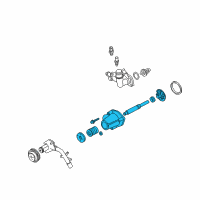 OEM 1996 Ford Ranger Water Pump Assembly Diagram - XL5Z-8501-CA