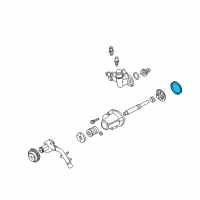 OEM 2000 Ford Ranger Gasket Diagram - F57Z-8507-CC