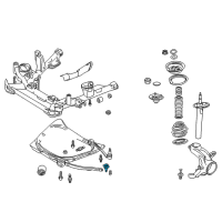 OEM 2006 BMW X3 Wheel Suspension Joint Diagram - 31-10-3-418-341